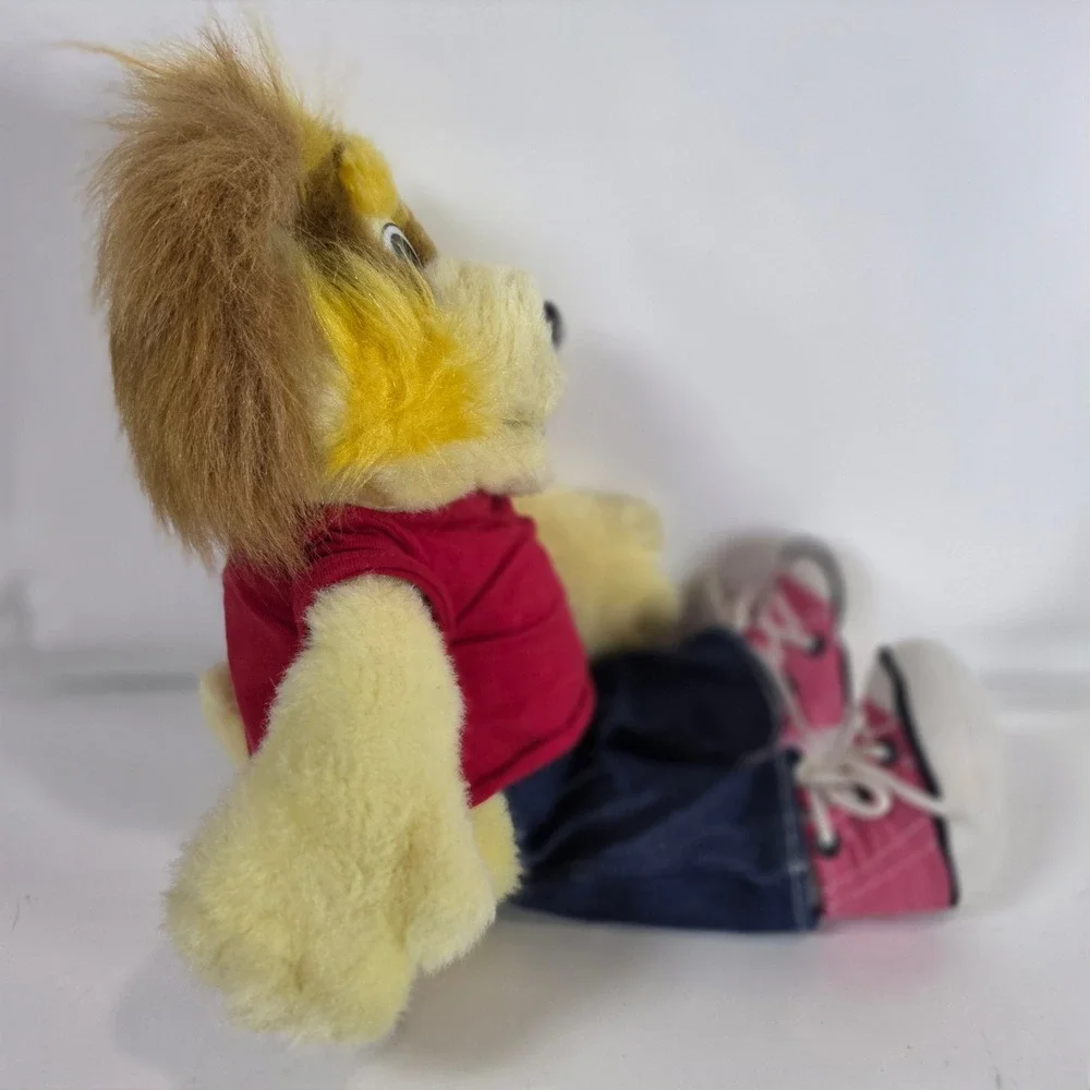 Vintage Addison Wesley Scott Foresman Jake Dog Plush Hand Puppet 16